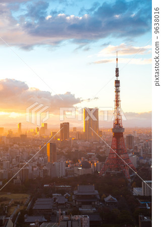 Tokyo Tower Sunset 9638016