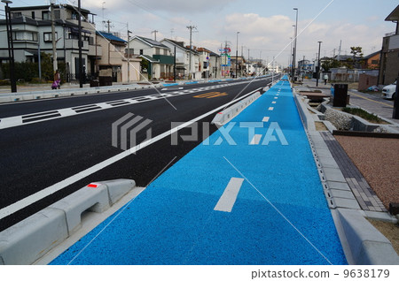 Bicycle exclusive lane Bicycle exclusive lane 9638179