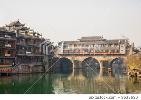 Hongqiao Bridge at Fenghuang China 9638650