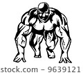 Running bodybuilder 9639121