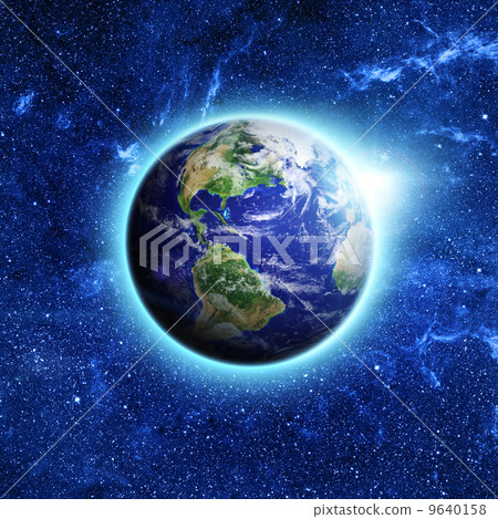 planet earth in space 9640158