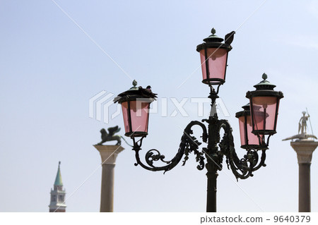 vintage style picture of Venice vintage style picture of Venice 9640379