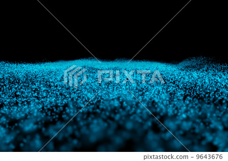 Abstract glowing black background - Stock Illustration [9643676] - PIXTA