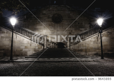 Building by night Building by night 9643893