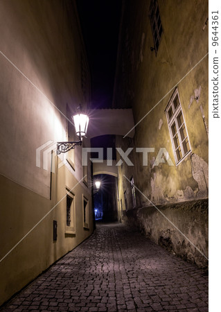 Building by night 9644361