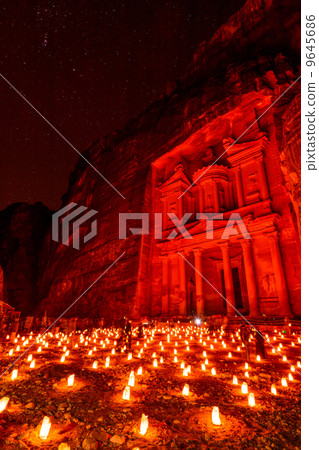 佩特拉再見之夜（約旦，佩特拉遺址） 9645686