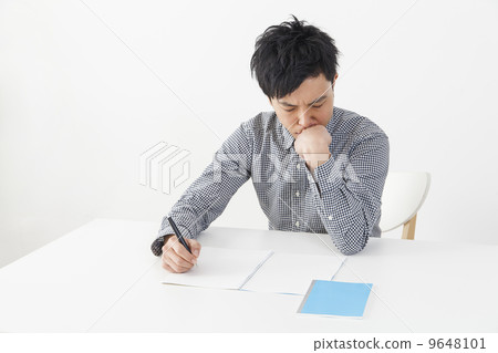 Men taking notes Men taking notes 9648101