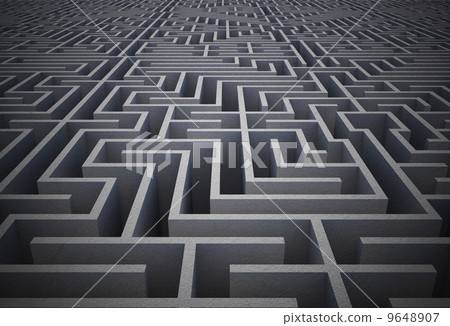 Difficult maze puzzle 9648907
