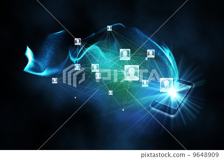 Social network background Social network background 9648909