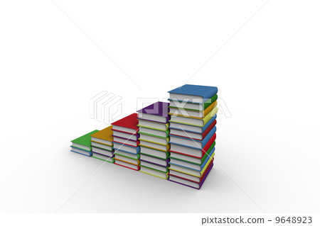 Steps made from books Steps made from books 9648923