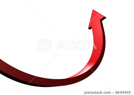 Red curved arrow pointing up Red curved arrow pointing up 9649495