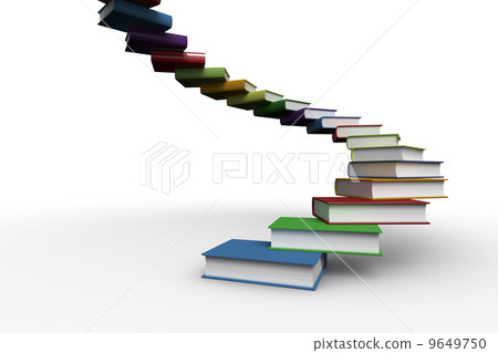 Steps made out of books Steps made out of books 9649750