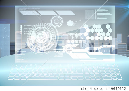 Futuristic technology interface Futuristic technology interface 9650112