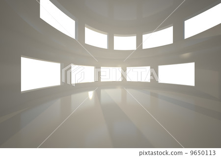 Bright room with windows Bright room with windows 9650113