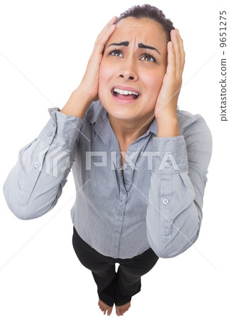Desperate businesswoman 9651275