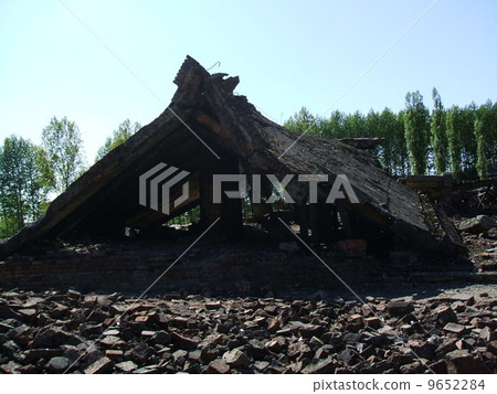 Auschwitz (Birkenau) concentration camps Crematorium destroyed Auschwitz (Birkenau) concentration camps Crematorium destroyed 9652284