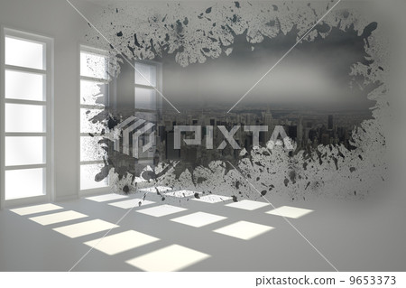 Splash showing cityscape 9653373