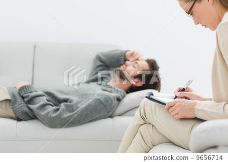 Man in meeting with a financial adviser Man in meeting with a financial adviser 9656714