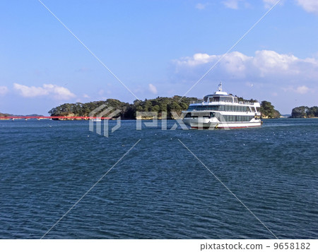 宮城縣的松島(福浦島) 宮城縣的松島(福浦島) 9658182