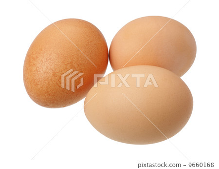 Three eggs, isolated Three eggs, isolated 9660168