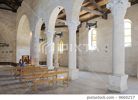 Church Tabgha, interior Church Tabgha, interior 9660257