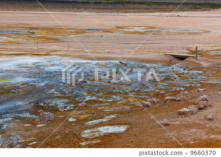 Hverir Geothermal Area, Iceland 9660370