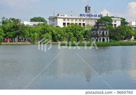 Hoan Kiem Lake and Turtle Tower (Vietnam · Hanoi) 9660760