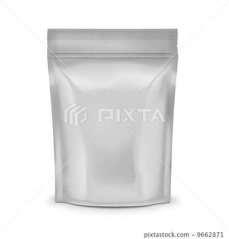 Blank coffee sachet. 9662871