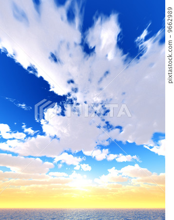 Wind and clouds with the sea Wind and clouds with the sea 9662989