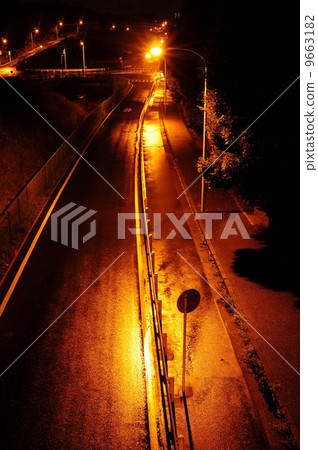 Suburban street, Tama city Suburban street, Tama city 9663182