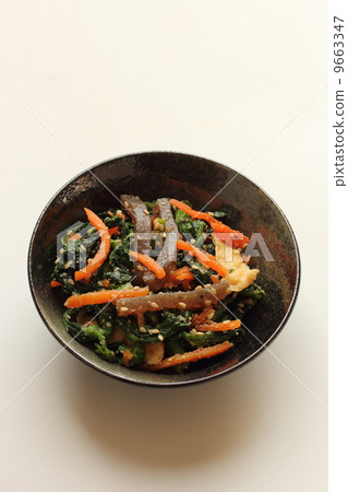 Rape blossoms sesame bowl 9663347