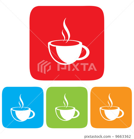 Coffee cup icon 9663362