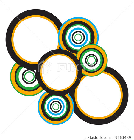 creative design of circle background 9663489