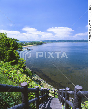 Ogawara Lake in Aomori Prefecture Ogawara Lake in Aomori Prefecture 9664880