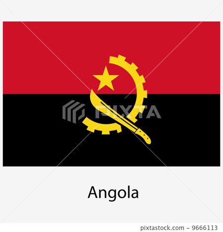 Flags of world sovereign states. Vector illustration.  Exact co 9666113
