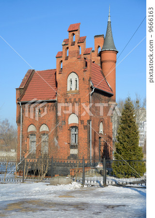Home of Baron Munchausen in Kaliningrad. Russia 9666163