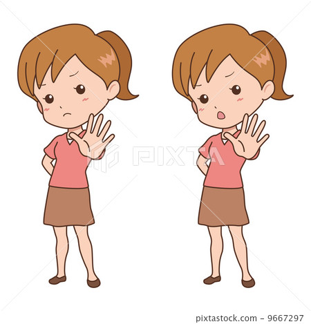 女人/停止 女人/停止 9667297