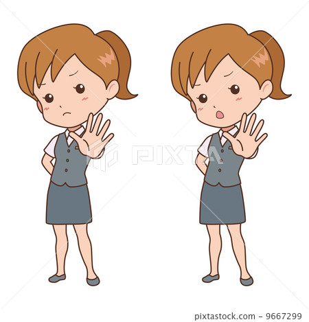 女人/停止 女人/停止 9667299