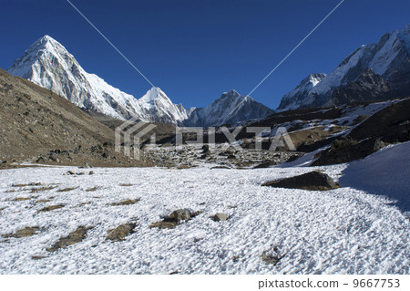 去珠穆朗瑪峰路線Coomb Moraine 9667753