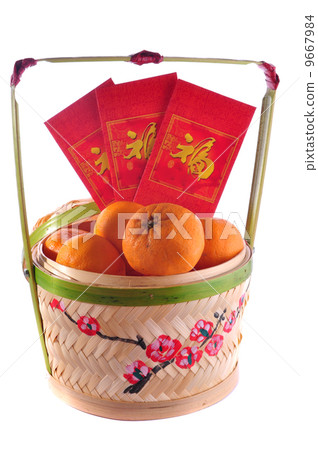 chinese new year basket chinese new year basket 9667984