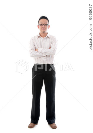indonesian business man isolated on white background indonesian business man isolated on white background 9668027