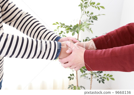 Handshake hands 9668136