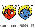 Demon's face 9669115