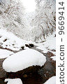 Wakayama river in winter 9669414