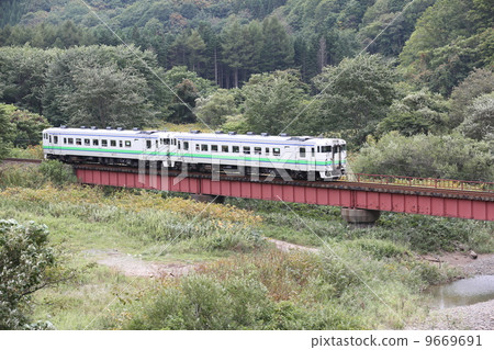 穿越JR Ebetsu線銀河鐵橋 9669691