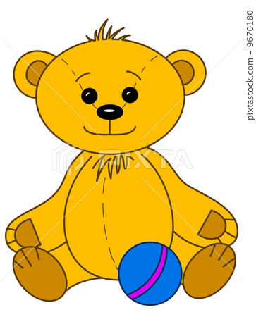 Teddy bear with ball 9670180