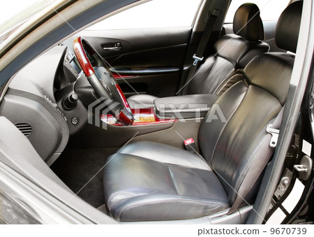 Interior of a luxury car 9670739
