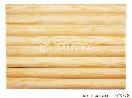 Wooden board isolated on white background 9670770