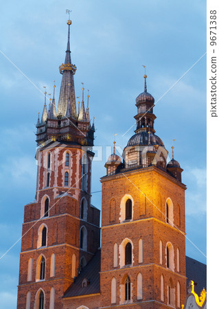 Krakow city in Poland, Europe 9671388