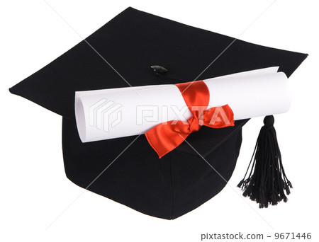 Black graduation cap 9671446